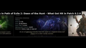 Top 20 Biggest Nerfs in Path of Exile 2: Dawn of the Hunt (Version 0.2.0 Update)