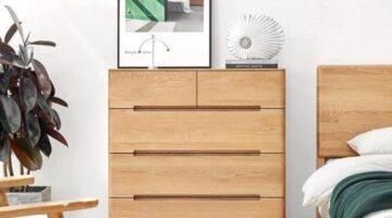 Vento Tallboy 5 Drawer – OAK Furniture Collection
