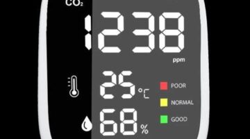 Mini CO2 Air Quality Monitor LAQM-E12