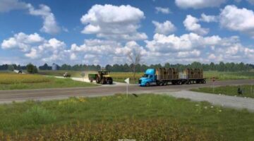 American Truck Simulator Reveals First Gameplay of Iowa DLC
