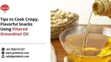 Tips to Cook Crispy, Flavorful Snacks Using Filtered Groundnut Oil
