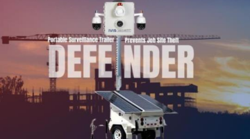 How a Portable Surveillance Trailer Prevents Job Site Theft