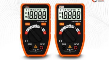 E-Pro Double Molded Pocket Multimeter 2000 Display Counts CAT III 600V Safety Rating