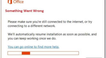Fix Error Code 3-1 When Installing Microsoft Office 365/2019/2021
