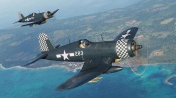 DCS World Gets F4U-1D Corsair and Update With Free Mariana Islands World War II Map and More