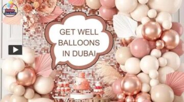 Get Well Soon Balloons in Dubai