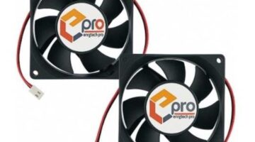 E-Pro BRLSSFN-3, DC Brushless Fan, DC12v, 8000RPM, Ball Bearing,