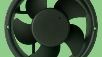 E-Pro DCAXF-13, QuietAx Axial Cooling Fan, 24V DC, 4800 RPM,