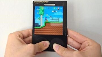 GamerCard is a new lightweight gaming console for fans of Raspberry Pi and the ZX Spectrum