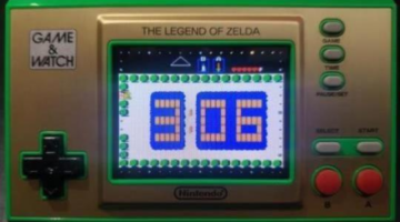 The Legend of Zelda – Game & Watch – Completely Different Than The NES Release – Playable Museum