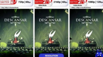 Hollow Knight Silksong Switch 2 vs Switch Comparison Shows Huge Gap in Resolution & Performance