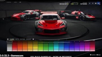 Endurance Motorsport Series gameplay gives first look at livery editor