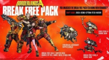 Borderlands 4 players unlocked the Break Free Pack featuring new rewards