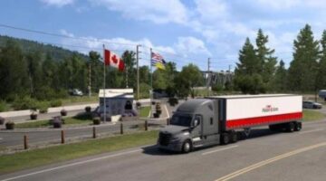 American Truck Simulator Is Officially Going to Canada With British Columbia DLC Announcement