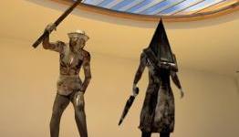 Pyramid Head and Nurse Invade Playstation Home