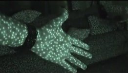 Night-vision goggles allow you to Kinect the dots