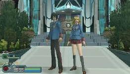 Phantasy Star Portable 2 Infinity Crosses with Valkyria Chronicles and Shining Hearts