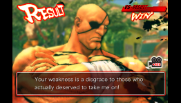 Street Fighter IV Updated Sagat Screens (iPhone)