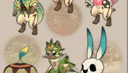 Felyne Customisation in Monster Hunter Portable 3rd.
