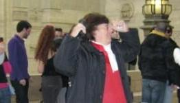 Flash mob for Just Dance 2 in central Milan
