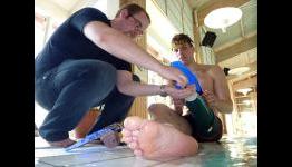Design: Prosthetic Flippers Could Help Amputees Swim Again