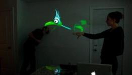 Kinect hack creates world’s greatest shadow puppet (video)