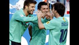 Almeria 0-8 Barcelona: Lionel Messi Hat-Trick Inspires Barca To Equal Record Away Win