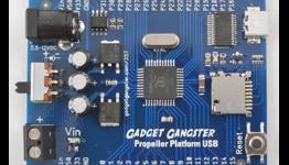 Adafruit Propeller Platform USB entices DIY electronics builders, ‘Gadget Gangsters’ at large