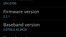 Official Epic 4G Update to Android 2.2 Here