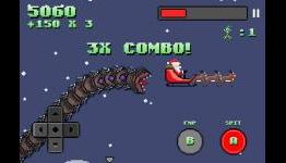 Super Mega Worm vs. Santa Announced