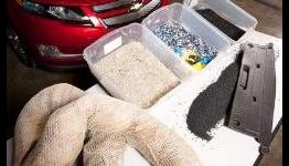 Chevrolet Volt uses parts made from oil-collecting booms