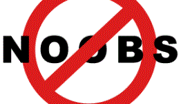 Gamer terminology: newb vs noob