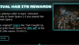 Dead Space Plasma Cutter Unlocked With Save