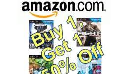 Amazon Buy One PS3 Move Game, Get One 50% Off Sale Live