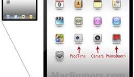 FaceTime, Camera and PhotoBooth Icons Confirm Camera in iPad 2