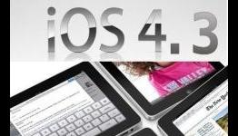 Apple Releases iOS 4.3 Beta 3 to Registered Developers