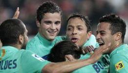Highlights: Almeria 0-3 Barcelona (Agg 0-8) [Copa Del Rey, Semi-Final 2nd Leg – 02/02/2011]