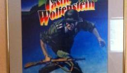 Original Castle Wolfenstein painting on auction