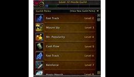 WoW Guild Perks and Progression