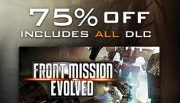 Steam’s Square Enix Week Day 3: Front Mission Evolved for 75% Off