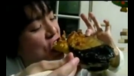 Crazy Asian Deep Fries and Eats His PSP