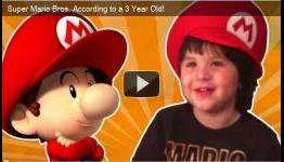 Super Mario Bros. According to a 3 Year Old