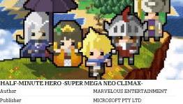 XBLA: Half Minute Hero Gets Super Mega Neo Climax Edition On XBLA