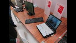 Fujitsu and partners show off cord-free display using SUPA wireless power