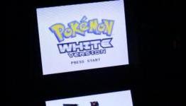 Pokémon White played on Nintendo 3DS
