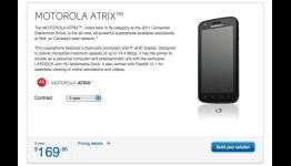 Bell Motorola ATRIX is now officially available