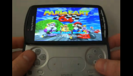 N64 Emulator running on Xperia PLAY.