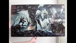 Insomniac sells a Resistance 3 Art signed to support Japan