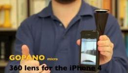 GoPano Micro – The Lens That Turn Your iPhone 4 Into A Mean 360 Degrees Video Recording Machine