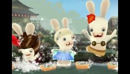 Off-Screen Gameplay Video: Rabbids 3D